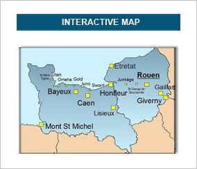 interactive map normandy