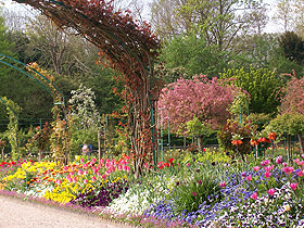 maison monet giverny : la grande allée