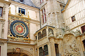 rouen gros horloge